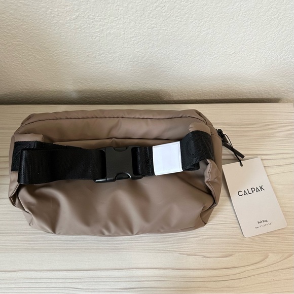 NWT CALPAK Luka Belt Bag Chocolate Brown Hazelnut - Picture 5 of 7